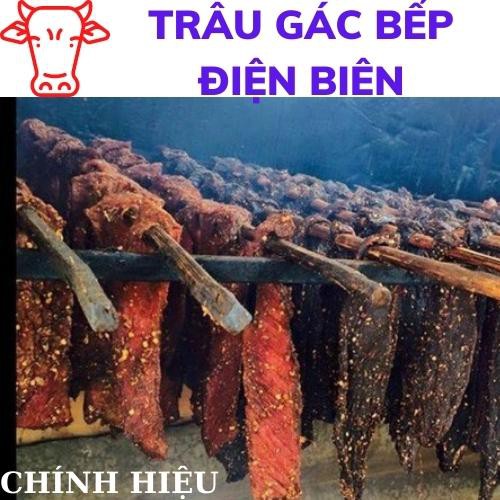 [Tặng kèm Chẩm Chéo] Thịt Trâu Gác Bếp Điện Biên Loại I Thơm Ngon Đậm Đà Túi Hút Chân Không 500 Gr | BigBuy360 - bigbuy360.vn