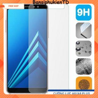 Kính cường lực thường Samsung A8plus (2018) – Chống vỡ màn hình