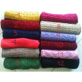 Combo sỉ 10 khăn len ống các màu