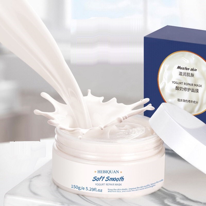 MẶT NẠ Ủ YOGURT SỮA CHUA HEBIQUAN SOFT SMOOTH YOGURT REPAIR MASK