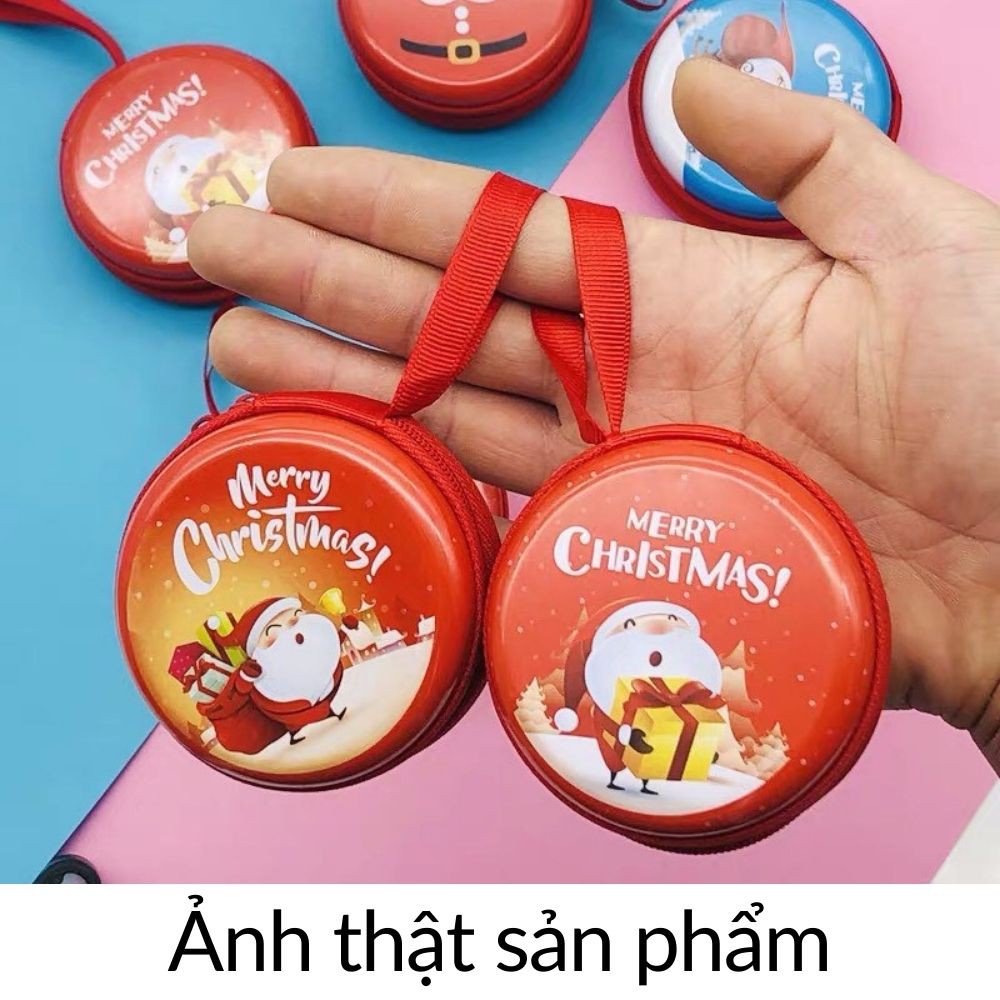 Ví bóp Noel cho trẻ em ví người tuyết ông già Noel tuần lộc mã 50103