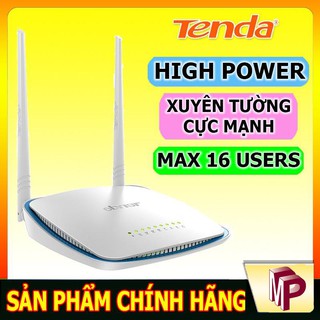 Bộ phát Wifi Tenda xuyên tường cực mạnh F303 FH305 3 anten có thể repeater kích sóng