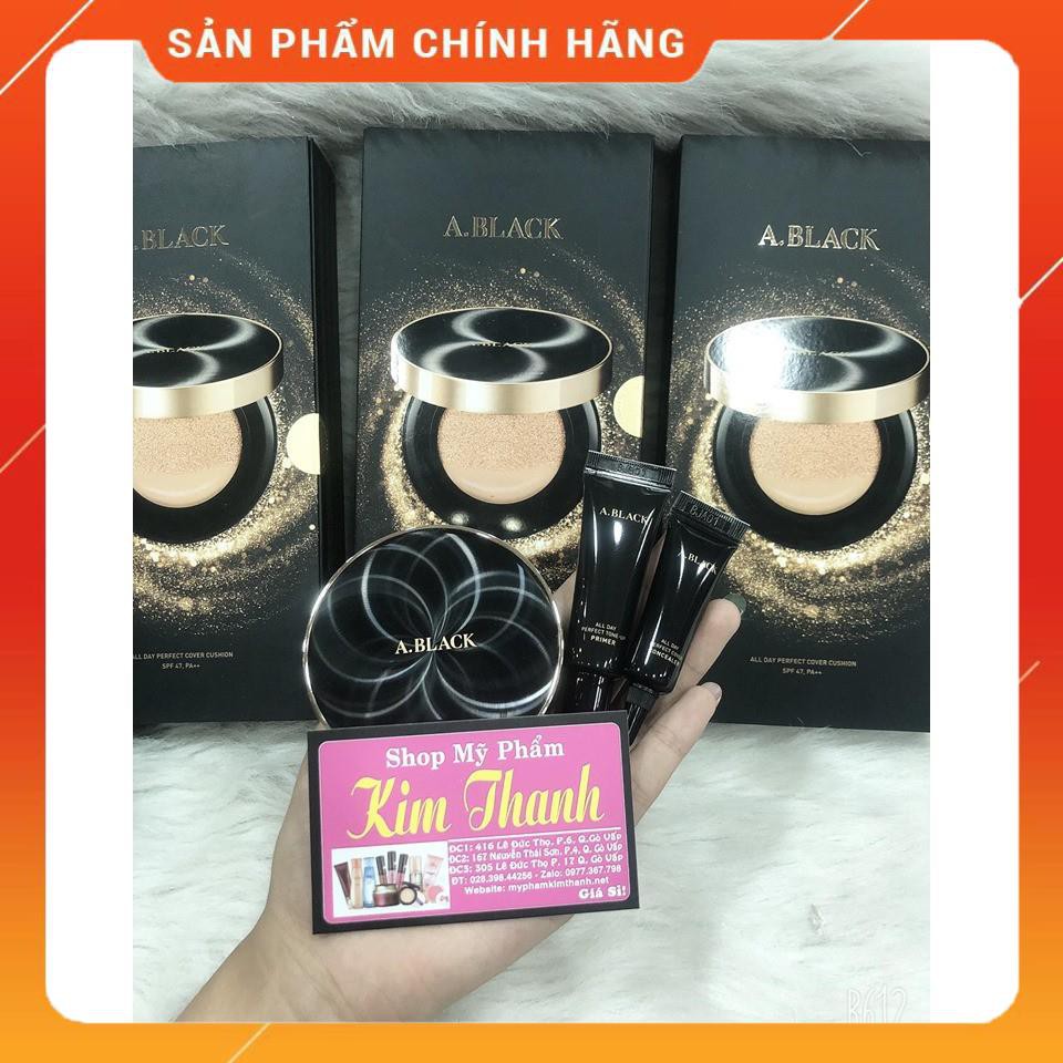 Set Phấn Nước ABlack Artistic Kèm Kem Lót, Kem Che Khuyết Điểm (Chính Hãng) 02