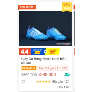 Giày Đá Bóng Cổ Cao Messi trắng