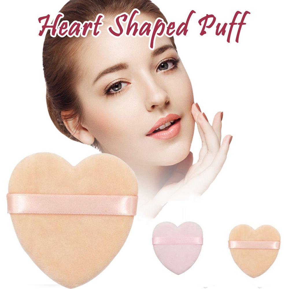 Bông Mút Trang Điểm Mềm Mại Trái Tim