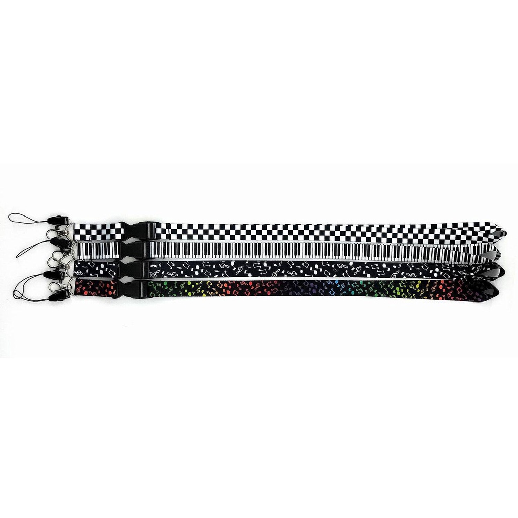 Dây Đeo Thẻ Tên / Hộ Chiếu Hình Nốt Nhạc Xinh Xắn