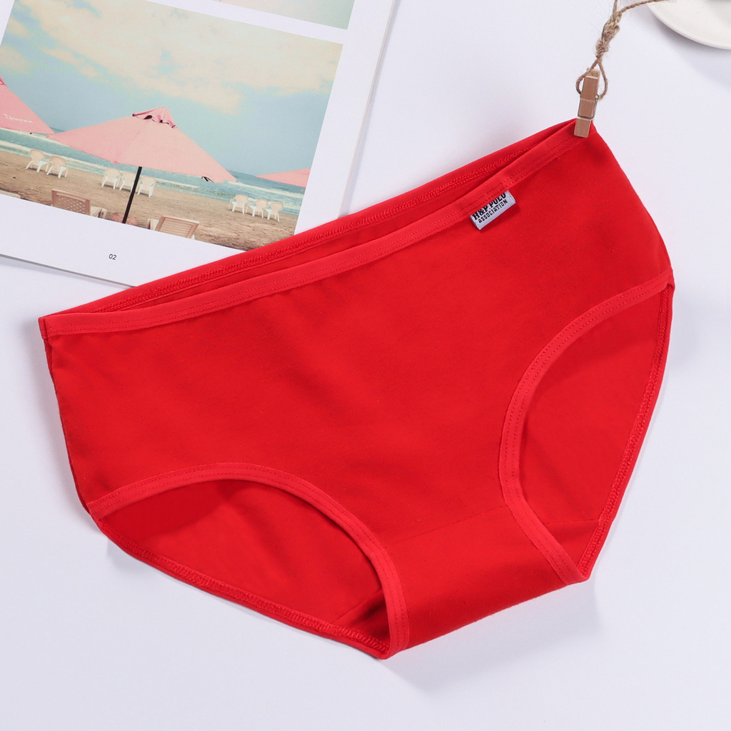 Quần Lót Cotton 100% Màu Trơn Đơn Giản Cho Nữ | BigBuy360 - bigbuy360.vn