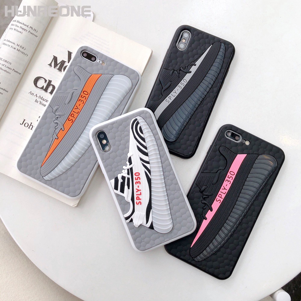 Ốp điện thoại TPU họa tiết TPU Yeezy Boost Shoes cho iPhone X XS XR XS Max 7 8 Plus 6 6S Plus