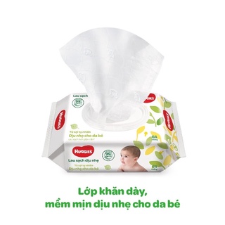 Khăn giấy ướt Huggies không mùi 64M