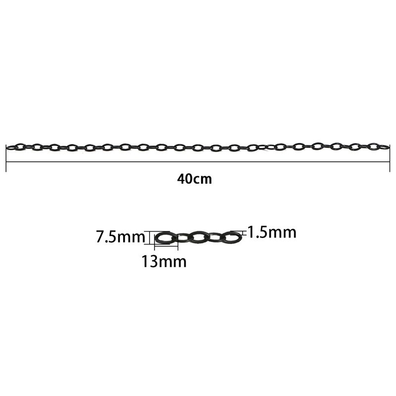 Chuỗi Dây Mắt Kính / Vòng Đeo Tay / Vòng cổ Dài 40cm Bằng Acrylic Diy