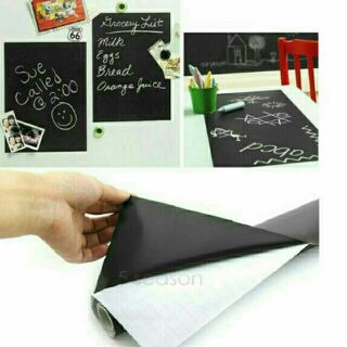 Decal bảng viết màu đen