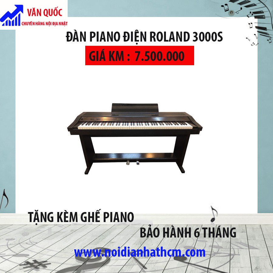 ĐÀN PIANO ĐIỆN ROLAND HP 3000S hàng nội địa Nhật