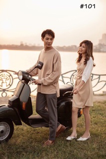 Đầm nude cột eo xinh ( kèm clip + ảnh thật)