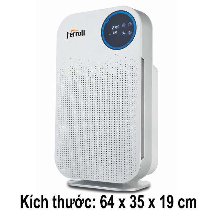 Máy lọc không khí và tạo ion, diệt khuẩn Ferroli FAP-48D, bảo hành 12 tháng