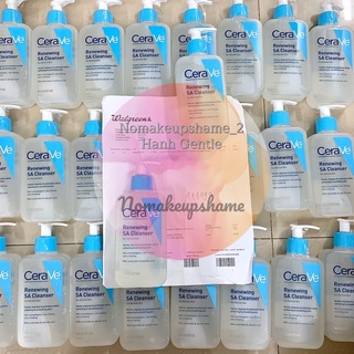 [BILL US] Sữa rửa mặt Cerave Renewing SA Cleanser dành cho da dầu mụn