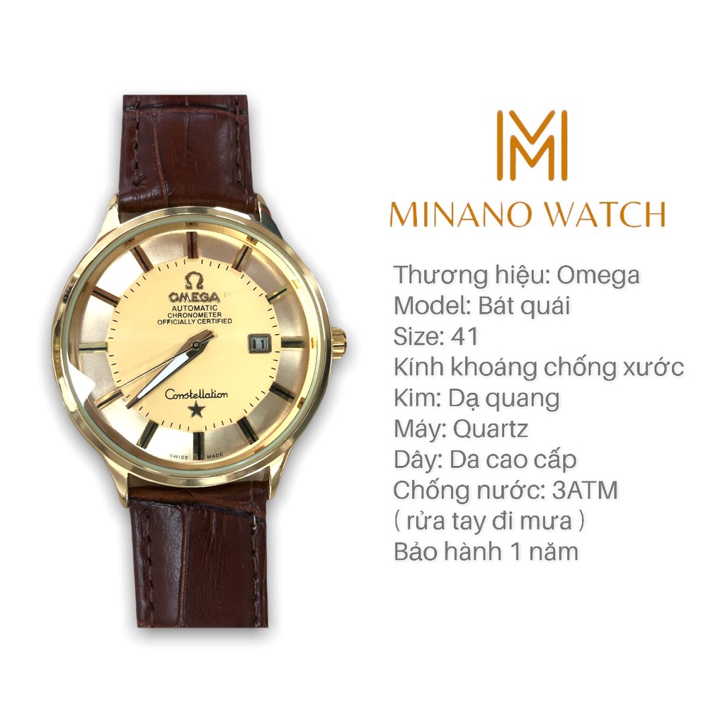 Đồng Hồ Nam 0mega Bát Quái