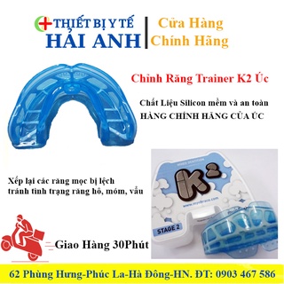 Chỉnh răng trainer k2 úc - răng hô, vâu 10 đến 15 tuổi
