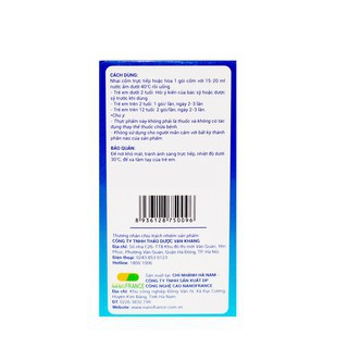 Nutribaby - Vững Dạ Nhi Hỗ Trợ Tiêu Hóa , Đầy Hơi , Chậm Tiêu , Chướng Bụng Cho Bé ( Hộp 20 Gói ) | Thế Giới Skin Care