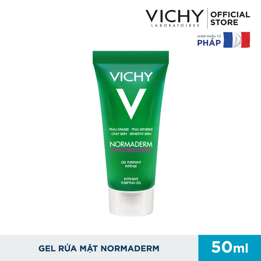 Sữa Rửa Mặt Vichy Normaderm Phytosolution Intensive Purifying Gel