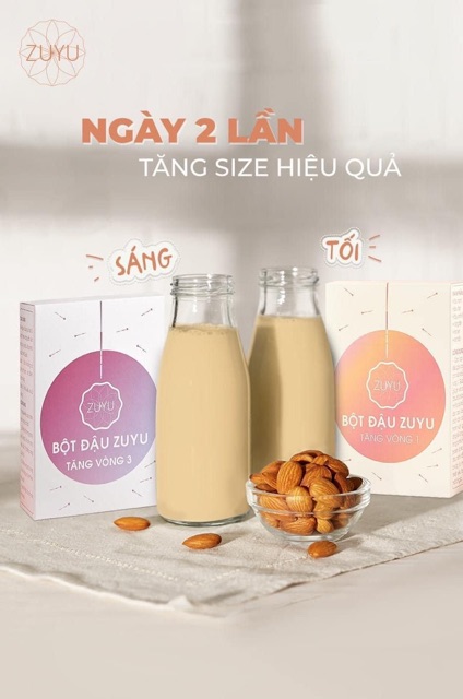 NGŨ CỐC ZUYU TV3 (Tặng kèm thước dây, Hộp 500 gram uống 1 tháng)