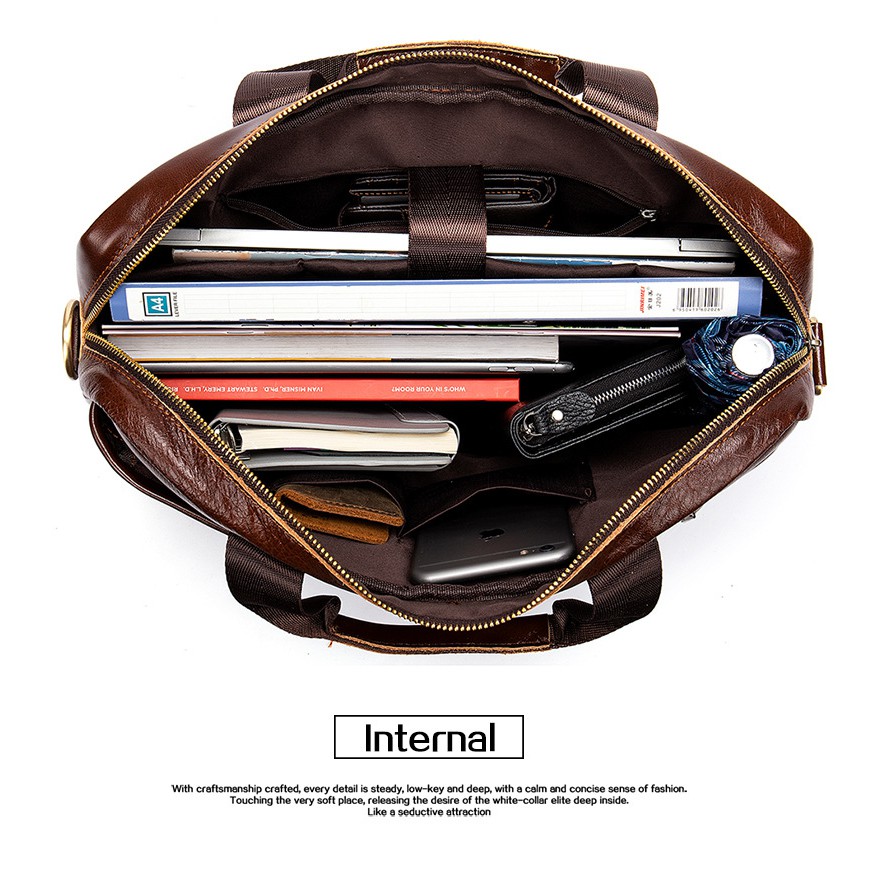 💞💞Cặp Xách Công Sở Da Bò T143 – Lịch Lãm , Lịch Thiệp – Dành Cho Phái Mạnh | BigBuy360 - bigbuy360.vn