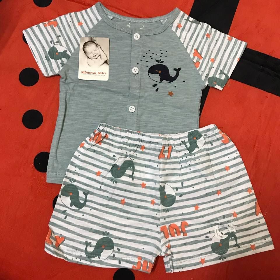 Set đồ bé trai Momma đủ size