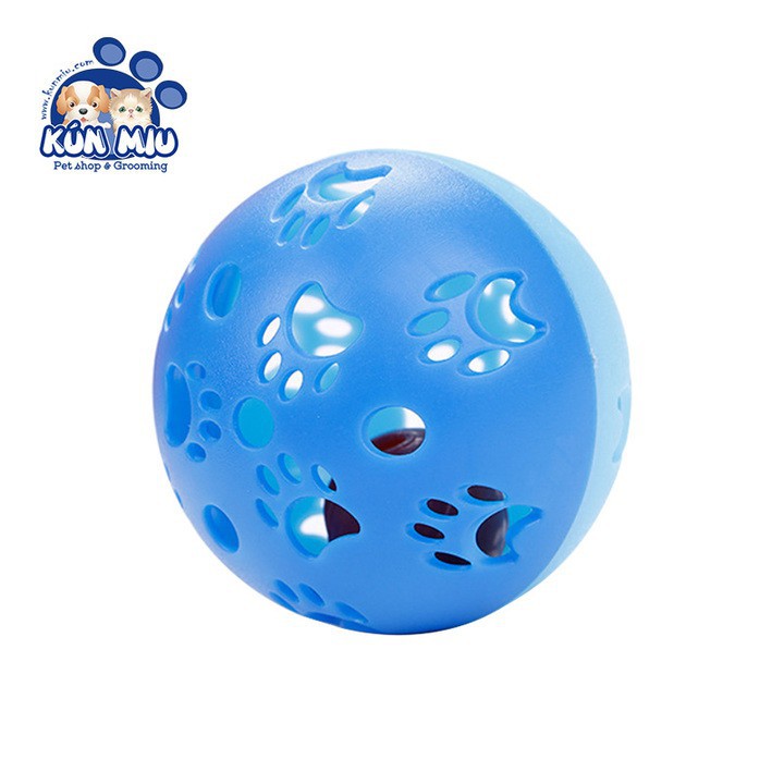 Đồ chơi Bóng chuông nhựa Kún Miu cho chó mèo đường kính 5cm