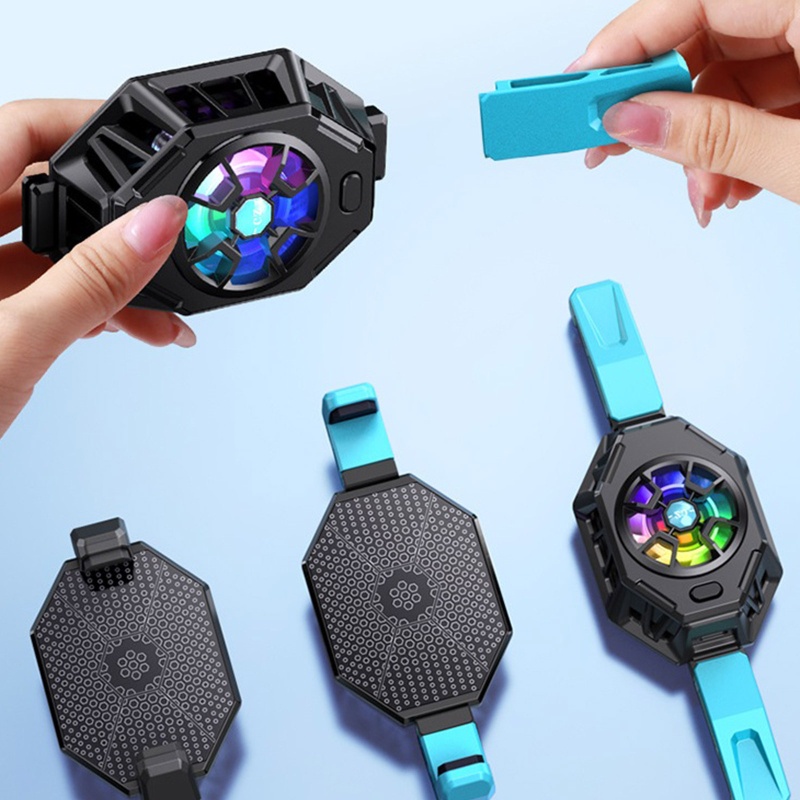 Quạt Tản Nhiệt Bán Dẫn RGB Cho Điện Thoại Máy Tính Bảng