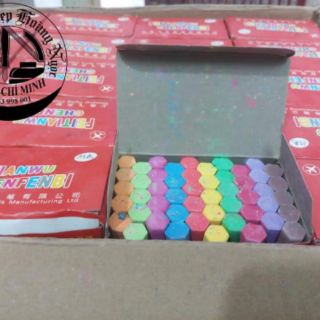 🌸🌸 PHẤN LỤC GIÁC 10 MÀU - 
50 VIÊN 🌸🌸