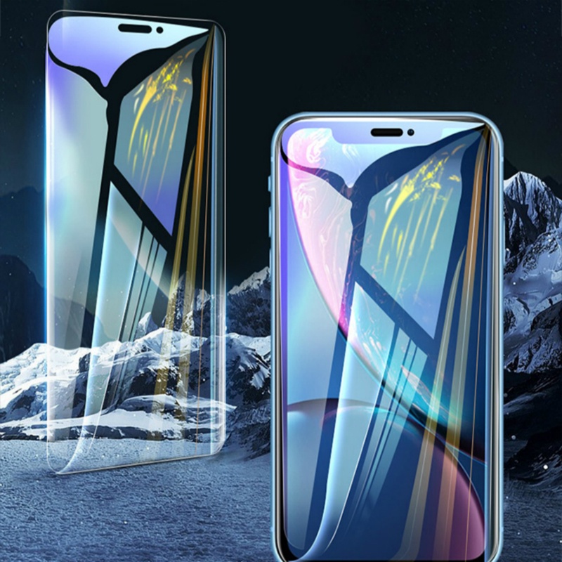 Set 2 Phim Hydrogel Mềm Dán Màn Hình Điện Thoại IPhone 13 12 11 Pro Max XR XS Max 7 8 Plus Kèm Phụ Kiện
