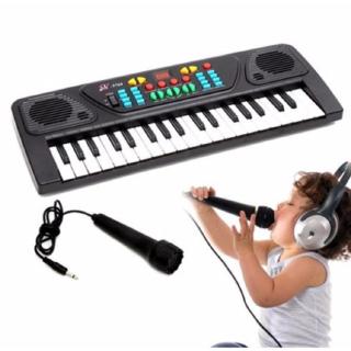 Đàn Organ điện tử có micro cho bé 3768 ( tặng pin )