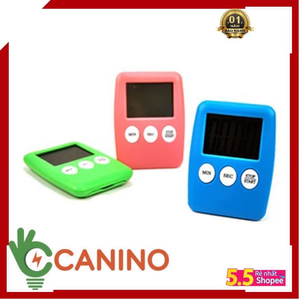 [ GÍA HỦY DIỆT ] Đồng hồ bấm giờ đếm ngược điện tử mini Canino