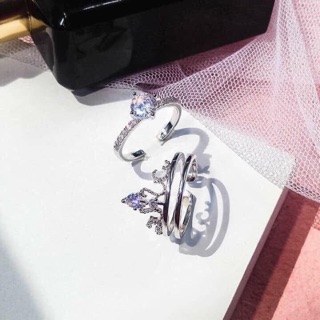 Set nhẫn vương miện