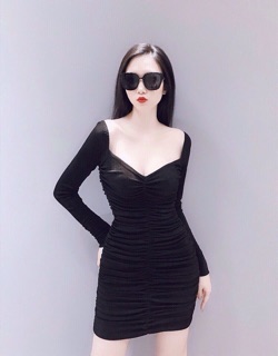 (Hot) Váy body mặc 2 kiểu