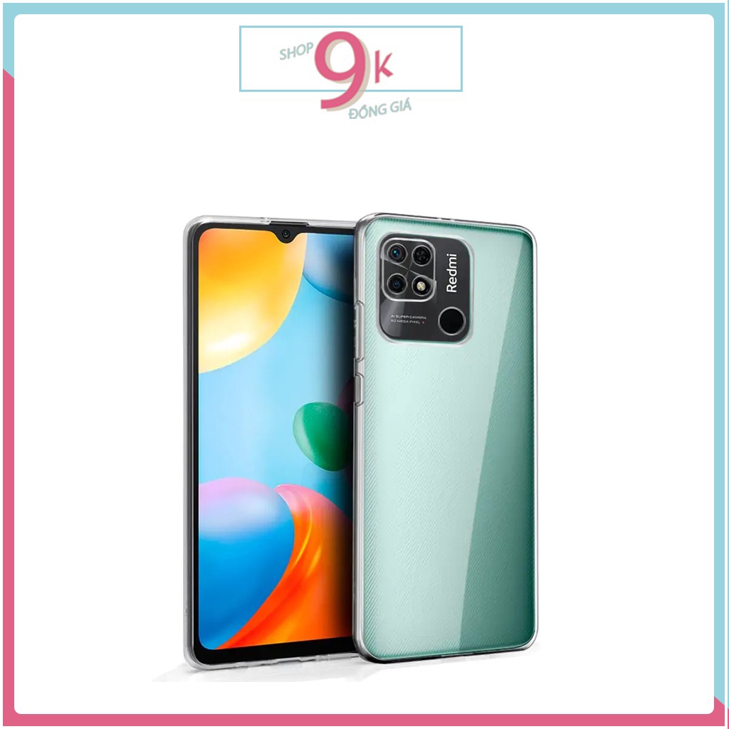Ốp dẻo trong suốt cao cấp cho XIAOMI REDMI 10C