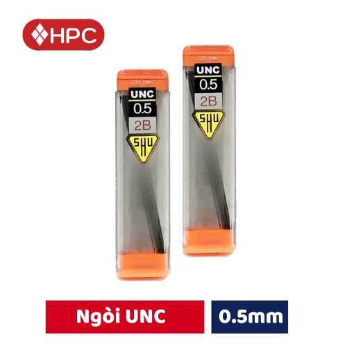 Ruột Chì Ngòi Bút Chì Kim Staedtler/ Unc 0.5/0.7mm - 2B - Hộp 12 Lõi