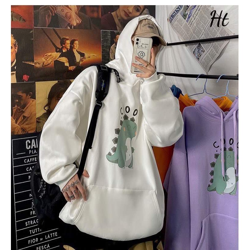 Áo hoodie 3D khủng long Cooc HTH1120