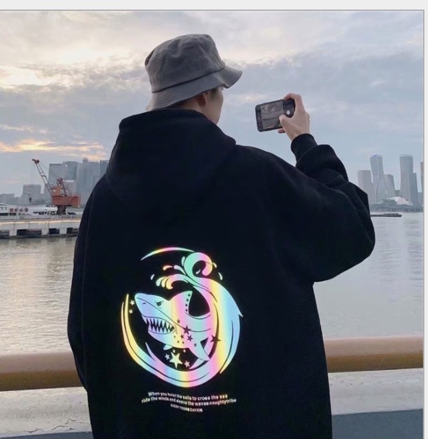 [ Đủ size ] Áo Hoodie in Cá Mập sắc nét chất nỉ dày mịn form UNISEX_MYMY UNISEX | BigBuy360 - bigbuy360.vn