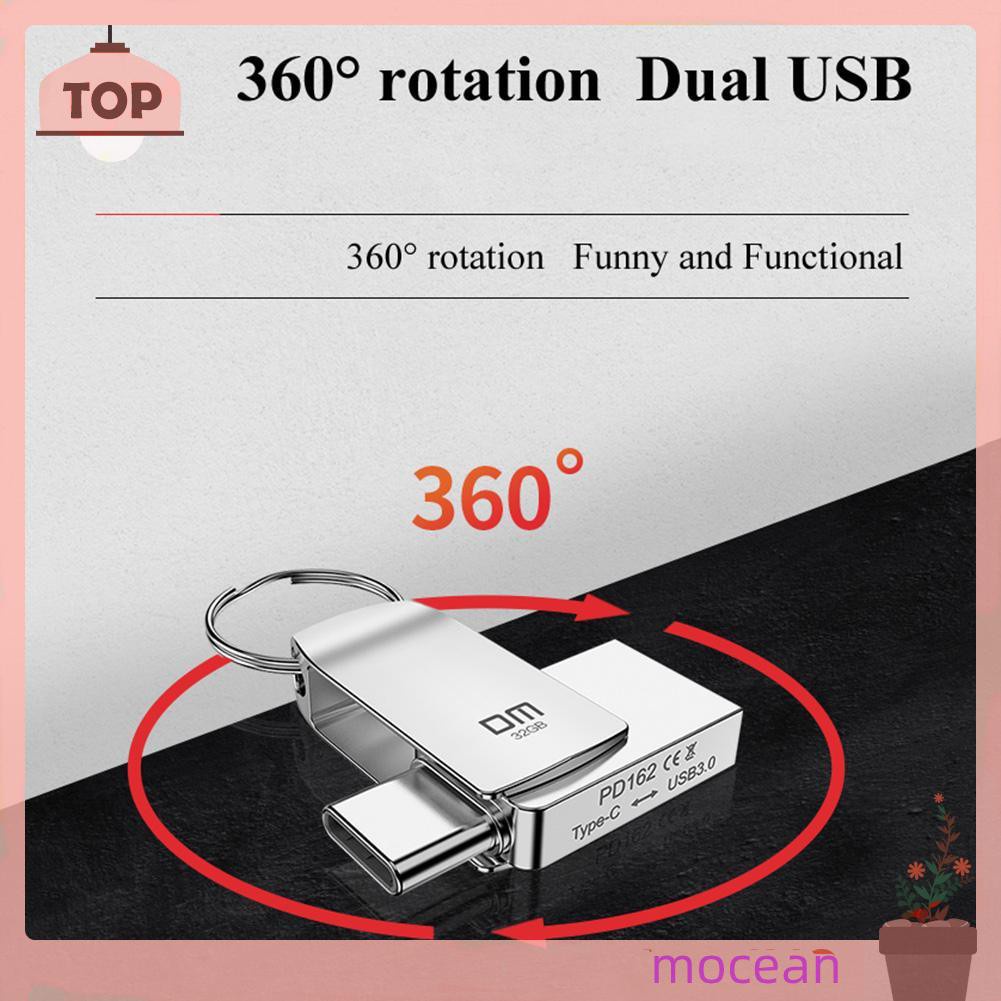 Usb Mocean Dm Pd162 32gb 64gb Otg Usb 3.0 + Type C