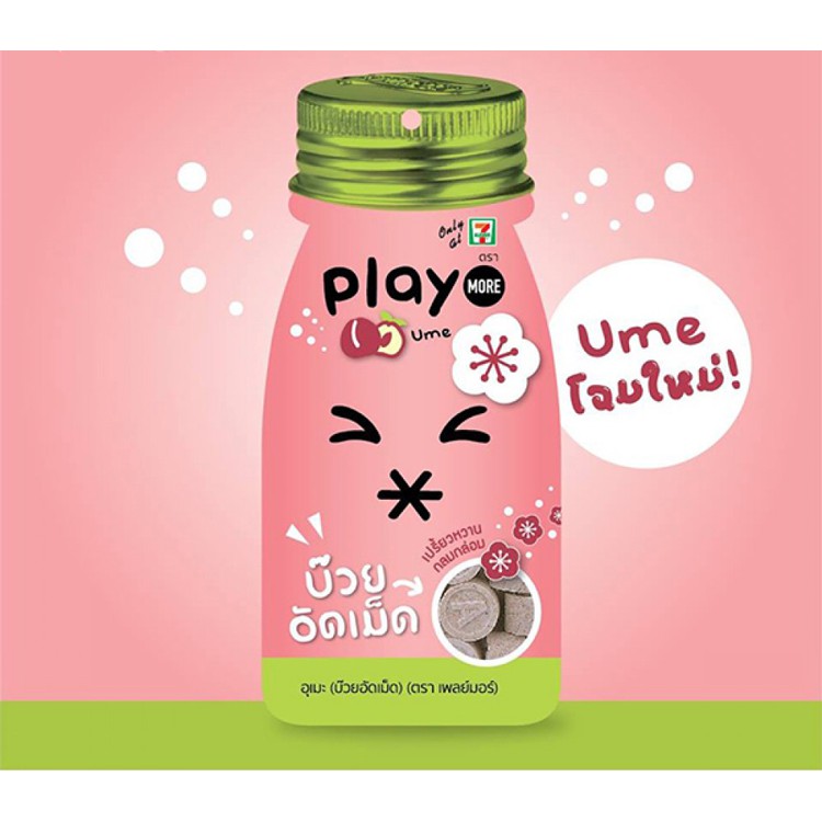 Túi Kẹo Ngậm PlayMore Dưa Hấu Bạc Hà 12g