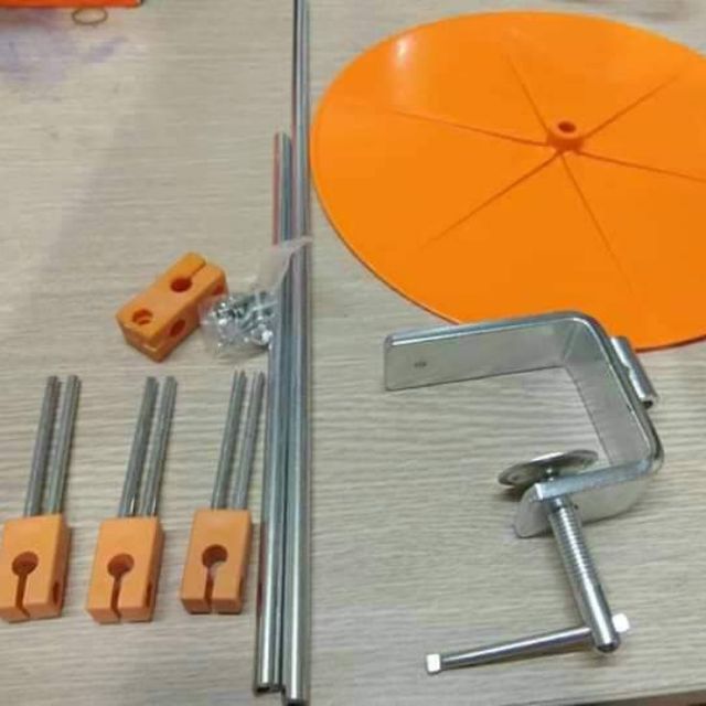 Bộ đĩa giá đỡ đựng cuộn viền trên CÁC LOẠI MÁY MAY ( hàng đế INOX loại 1)