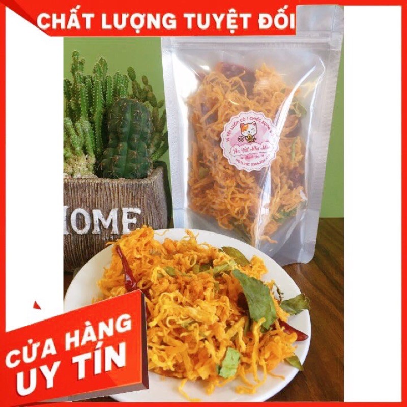 100g Khô gà lá chanh DẺO LOẠI 1 cay vừa, thơm ngon, không bột