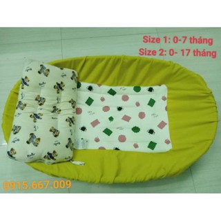 💘 FREE SHIP 💘 Nôi tre nằm võng có đệm ( hun khói chống mối mọt và không dằm) 💘