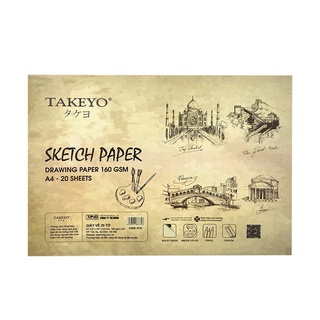 Giấy vẽ takeyo a4 -20tờ - 8734