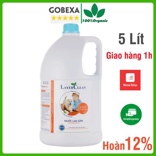 Lau sàn hữu cơ Layer Clean - Combo 3 can 5 lít- Tiết kiệm
