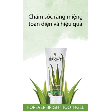 Kem đánh răng Lô Hội Forever Bright 028 FLP - siêu phẩm thế giới