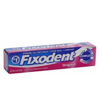 Keo Dán Răng Giả Fixodent
