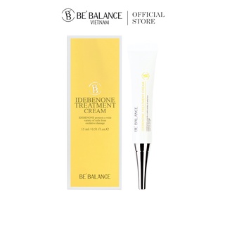 Kem dưỡng chuyên sâu mờ thâm, đều màu Be'Balance Idebenone Treatment Cream (15ml)