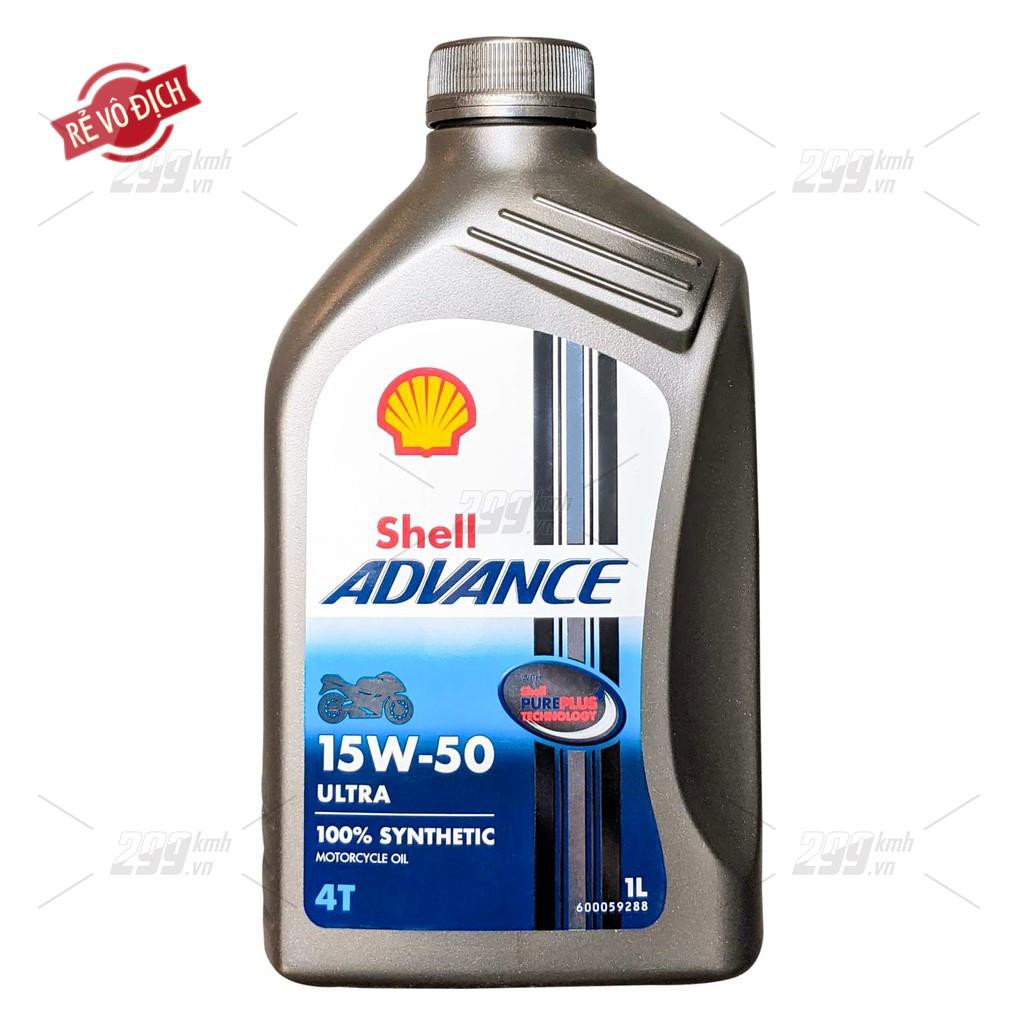 [299 OIL] Nhớt Shell Advance 4T Ultra 15W50 1L