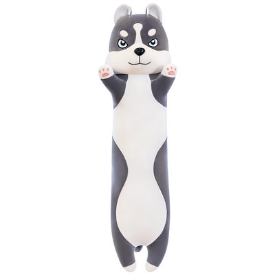 Siêu dễ thương husky dễ thương cỡ lớn đầu giường gối tựa tựa gối ôm gối trên giường cùng bạn ngủ nam sinh gối dài nữ sin